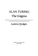 Alan Turing: The Enigma (Hardcover, 1995, Springer-Verlag)