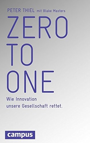 Zero to One (Hardcover, Campus Verlag GmbH)