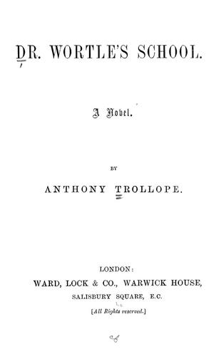 Dr. Wortle's school (1881, Ward, Lock & co.)