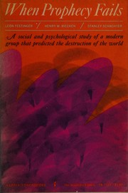 When prophecy fails (1956, University of Minnesota Press)