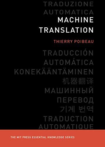 Machine Translation (Paperback, 2017, MIT Press, The MIT Press)
