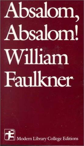 Absalom, Absalom! (Paperback, 1966, McGraw-Hill)