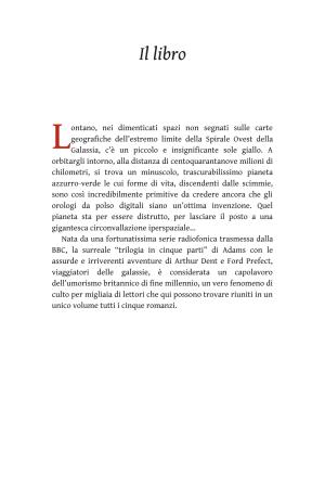 Guida galattica per gli autostoppisti. Il ciclo completo (Italian language)