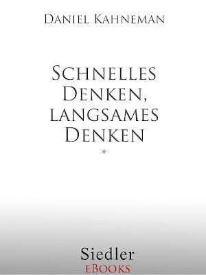 Schnelles Denken, langsames Denken (German language)