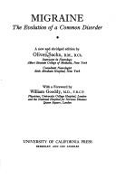 Migraine (Paperback, 1974, Univ of California Pr)