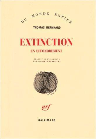 Extinction (French language, 1990)