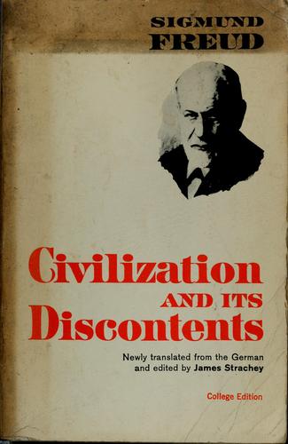 Civilization and its discontents (1961, W. W. Norton)