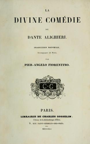 La divine comédie (1841, C. Gosselin)