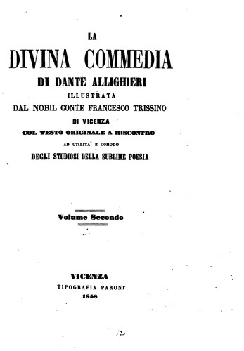 LA DIVINA COMMEDIA (1858)