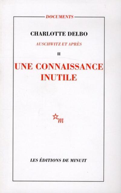 Une connaissance inutile (EBook, français language, 2013, Minuit)