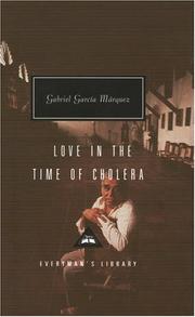 Love in the time of cholera (1997, A.A. Knopf)