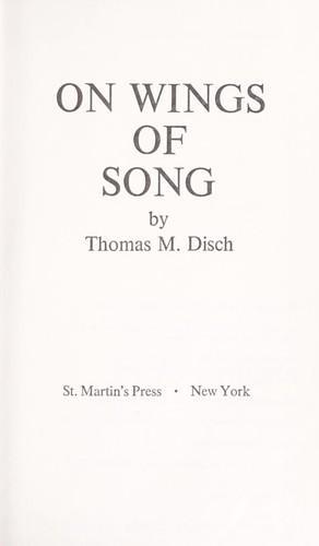 On wings of song (1979, St. Martin's Press)