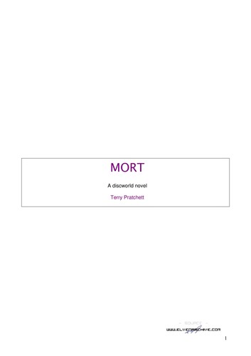 Mort (Paperback, 2001, HarperTorch)