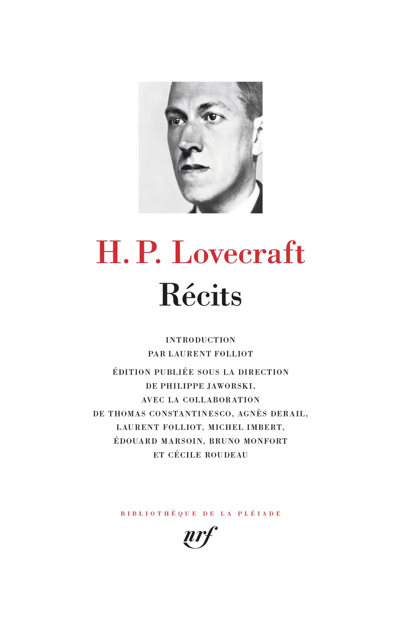 Récits (Paperback, Français language, 2024, Gallimard)