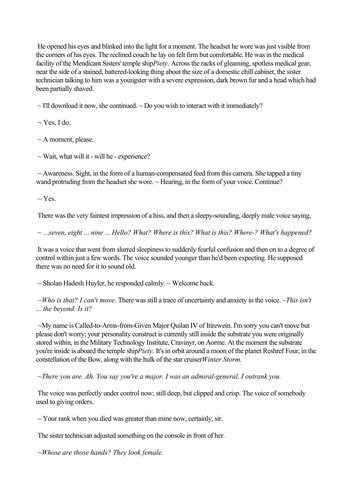 Look to Windward (2010, Pocket Books)