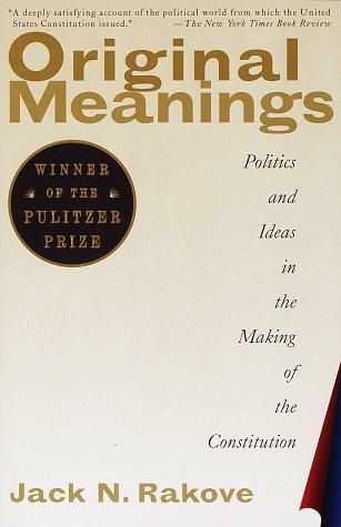 Original Meanings (Paperback, 1997, Vintage)