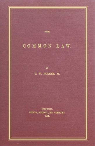 The common law (2005, Lawbook Exchange)