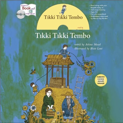 Tikki Tikki Tembo book and CD Storytime Set (Paperback, 2012, Macmillan Young Listeners)