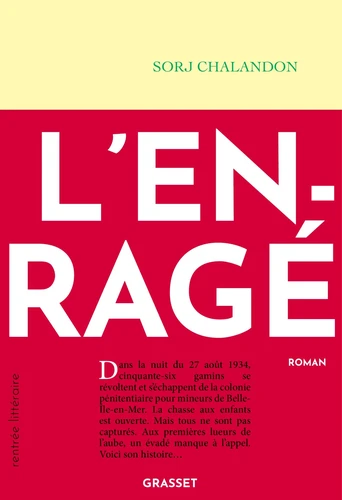 L’enragé (Paperback, Français language, Grasset)